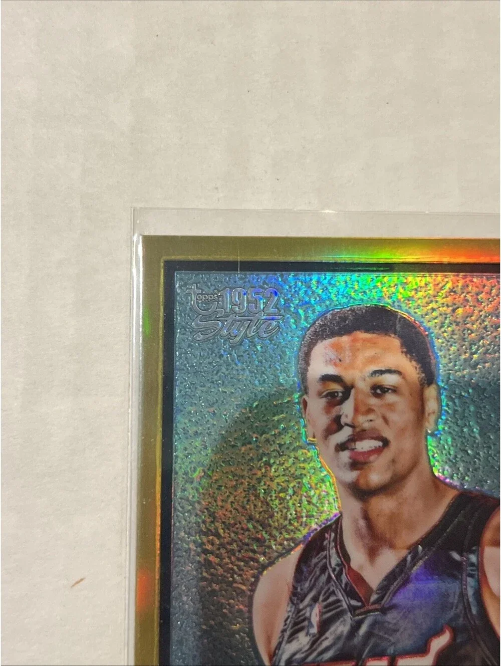 WAYNE SIMIEN 2005 TOPPS 52' STYLE CHROME GOLD REFRACTOR SERIAL #'d /25
